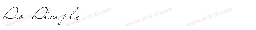 So Simple字体转换